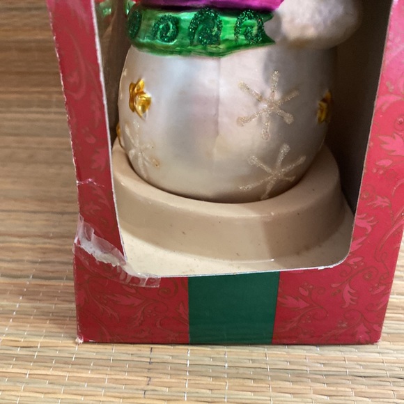Classic Teddy Bear Snowman Collectible - Picture 10 of 11